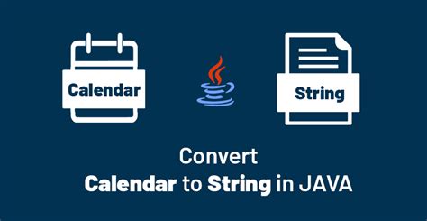 Calendar To String In Java